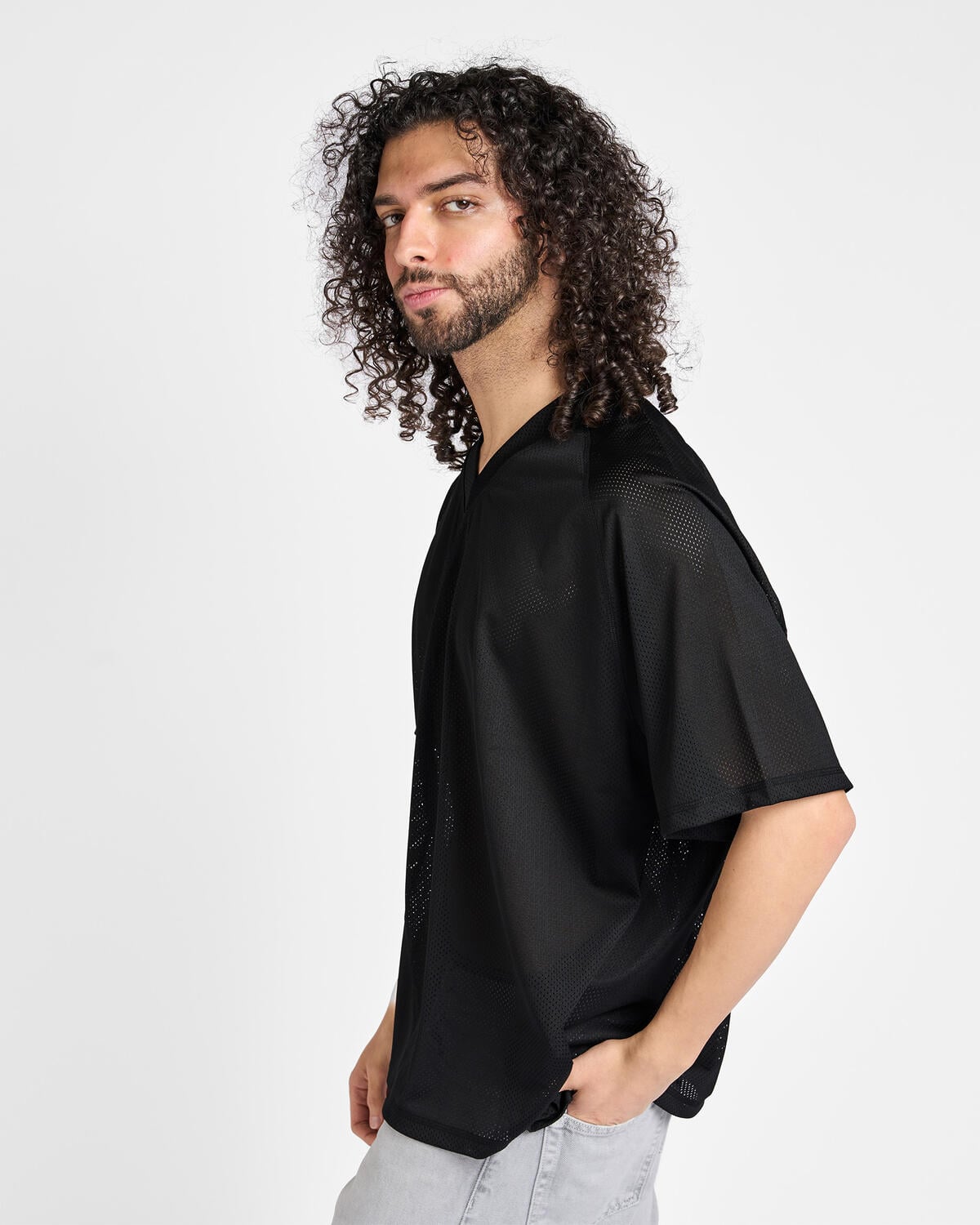 Arte Antwerp Multi Mesh T-shirt | SS26-002T-BLK | AFEW STORE